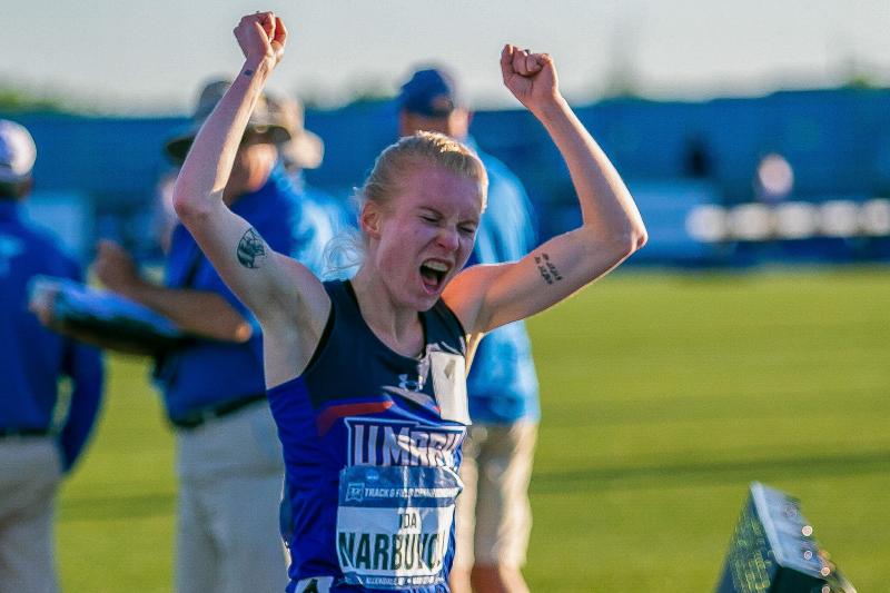 Narbuvoll Named NCAA D2 Scholar Track Athlete of the Year