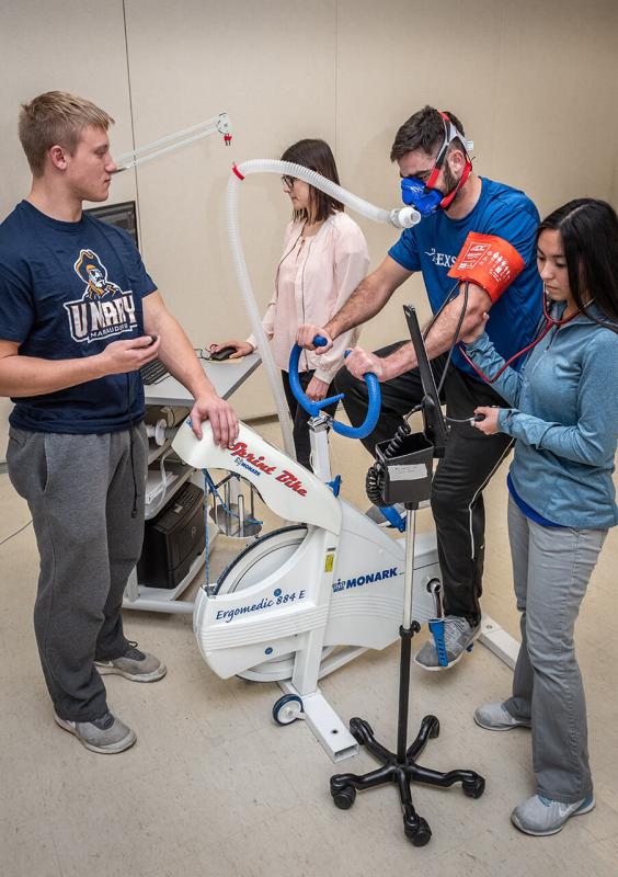 Exercise Science students at the University of Mary