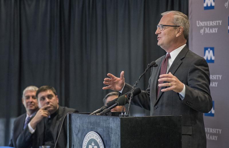 Congressman Kevin Cramer, Co-chair of the Vision 2030 Capital Campaign