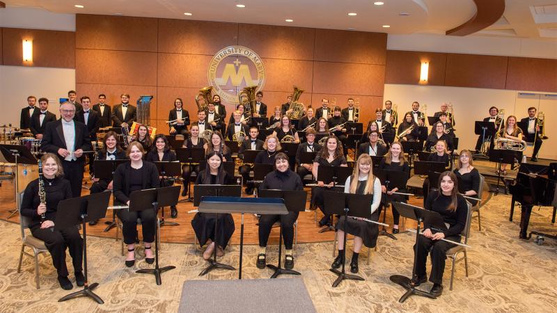 Concert Band in Founders Hall