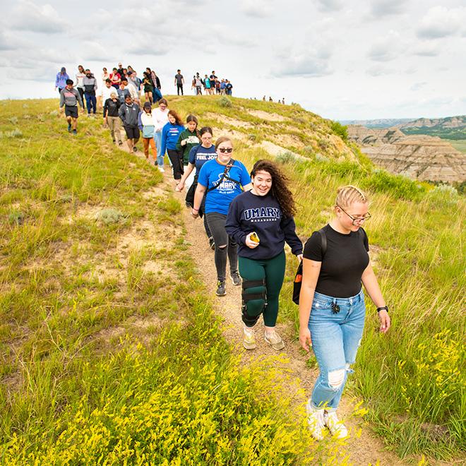 Students in Medora