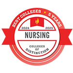Colleges of Distinction Nursing Seal