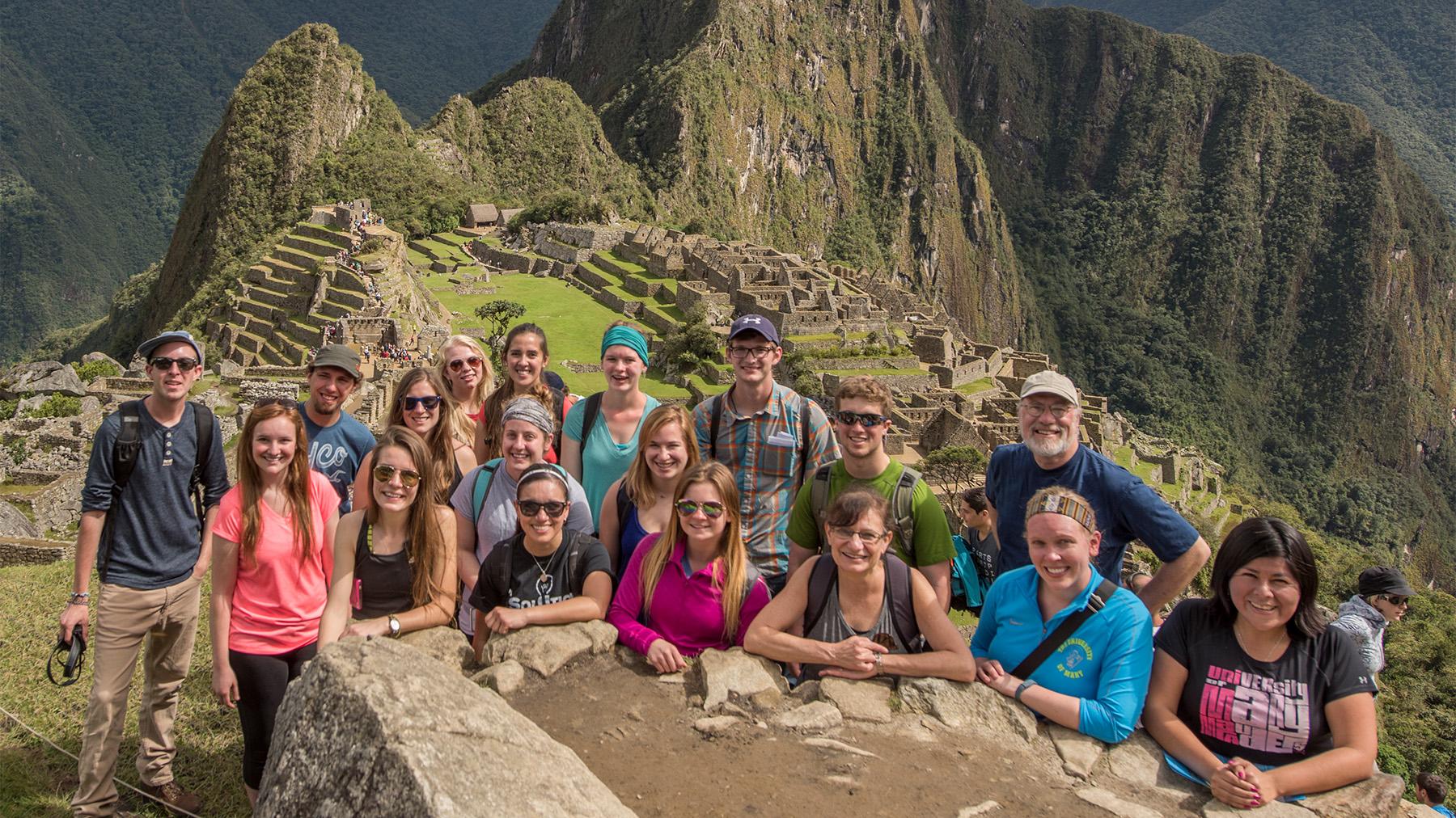 students in peru