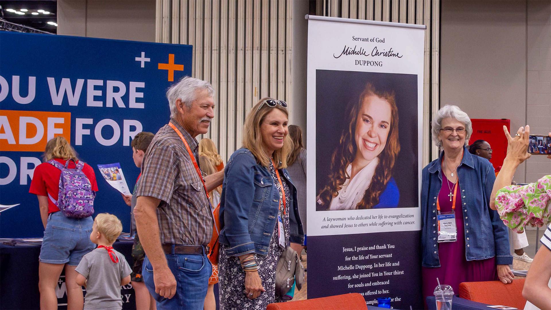 Michelle Duppongs Parents at NEC